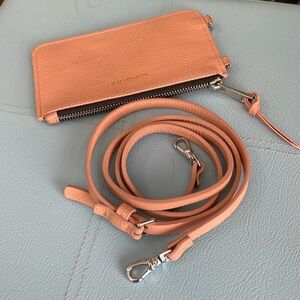 Bandolier dusty rose pouch and strap VGUC